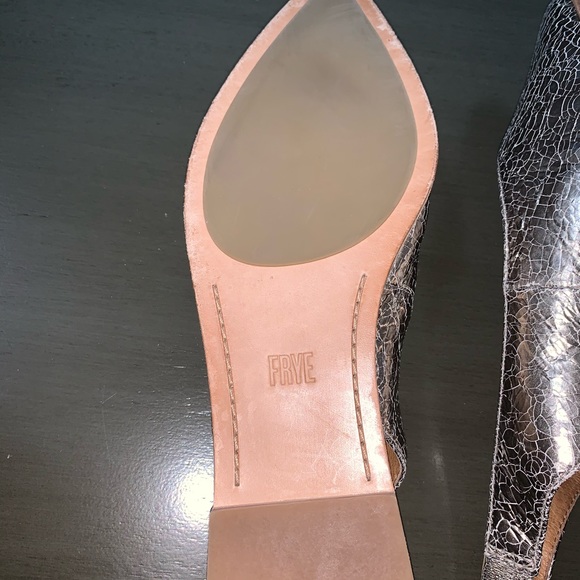 Frye Women's Sz 9.5 Kenzie Slingback Ballet Flat - Picture 11 of 12
